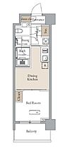 グランカーサ四谷 703 ｜ 東京都新宿区若葉２丁目10-5（賃貸マンション1DK・7階・25.41㎡） その2