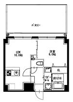 市ヶ谷仲之町ヒルズ クレスト North棟 603 ｜ 東京都新宿区市谷仲之町3-45（賃貸マンション1LDK・6階・37.80㎡） その2