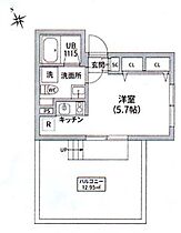 レピュア四谷レジデンス 402 ｜ 東京都新宿区若葉２丁目5-27（賃貸マンション1R・4階・20.06㎡） その2