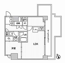 グラシアプレイス浅草橋 1301 ｜ 東京都台東区浅草橋３丁目14-6（賃貸マンション1LDK・13階・44.02㎡） その2