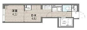 エルファーロ神楽坂II 404 ｜ 東京都新宿区弁天町60-1（賃貸マンション1DK・4階・25.13㎡） その2