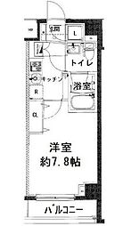 アクサス文京東大前 1Kの間取図画像