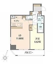 HOPECITY秋葉原 1LDKの間取図画像