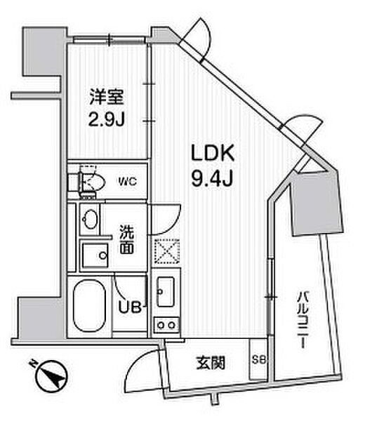 ｎｉｄｏ ＳＵＧＡＭＯ(ニドスガモ) 302｜東京都豊島区巣鴨２丁目(賃貸マンション1LDK・3階・30.45㎡)の写真 その2