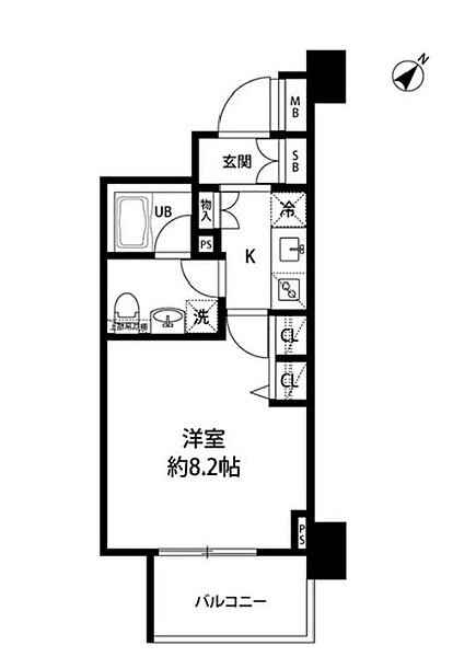 ルクレ日本橋馬喰町 1209｜東京都中央区日本橋馬喰町１丁目(賃貸マンション1K・12階・26.89㎡)の写真 その2