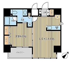 シティスパイア新川（CITY SPIRE新川） 1303 ｜ 東京都中央区新川２丁目13-9（賃貸マンション1LDK・13階・48.88㎡） その2