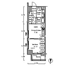 パークアクシス東陽町 406 ｜ 東京都江東区塩浜２丁目29-10（賃貸マンション1DK・4階・38.25㎡） その2