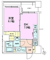 銀座レジデンス参番館 803 ｜ 東京都中央区入船２丁目4-1（賃貸マンション1DK・8階・35.19㎡） その2