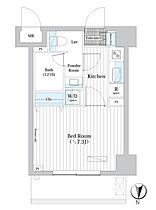 エルベース押上サウス（L・BASE押上South） 706 ｜ 東京都墨田区横川２丁目13-4（賃貸マンション1K・7階・25.00㎡） その2