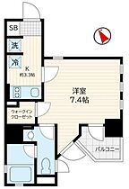 パークプレミア門前仲町 902 ｜ 東京都江東区富岡１丁目13-8（賃貸マンション1K・9階・25.49㎡） その2