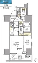 グラシアプレイス東陽町 803 ｜ 東京都江東区東陽３丁目22-4（賃貸マンション1DK・8階・25.59㎡） その2