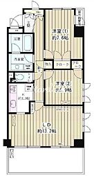 ラピュータ 2LDKの間取図画像