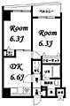 HF東日本橋レジデンス5階20.7万円