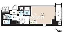 グランカーサ日本橋浜町 1Kの間取図画像
