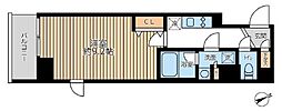 GRANPASEO日本橋三越前 1Kの間取図画像