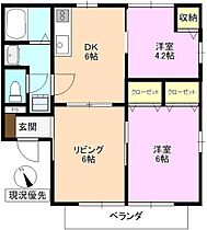 シティハイツわかば  ｜ 長野県上田市下之郷（賃貸アパート2LDK・1階・50.08㎡） その2