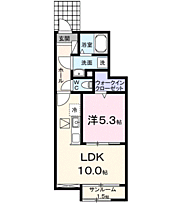 プラーム上田II 102 ｜ 長野県上田市下之条149-7（賃貸アパート1LDK・1階・40.44㎡） その2