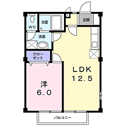 🉐敷金礼金0円！🉐グレープヒル　Ｂ