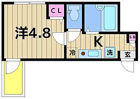 MELDIA江北1丁目 303 ｜ 東京都足立区江北１丁目（賃貸アパート1K・3階・16.67㎡） その2