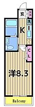 宮内サンハイツ本木 206-3F ｜ 東京都足立区本木西町（賃貸マンション1K・3階・24.00㎡） その2