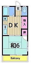 橋本荘 101 ｜ 東京都足立区足立２丁目（賃貸アパート1DK・1階・25.00㎡） その2