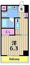 ラグゼナ北千住 903 ｜ 東京都足立区千住河原町（賃貸マンション1K・9階・25.21㎡） その2