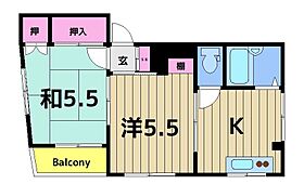 泉ハイツ 303 ｜ 東京都足立区千住龍田町（賃貸マンション2K・3階・32.00㎡） その2