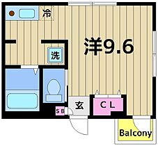 Amax五反野 502 ｜ 東京都足立区足立１丁目（賃貸マンション1R・5階・22.82㎡） その2