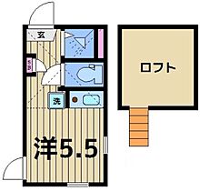 東京都足立区柳原２丁目（賃貸アパート1R・1階・10.33㎡） その2