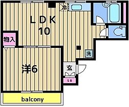 メゾン中川 102 ｜ 東京都足立区梅島２丁目（賃貸マンション1LDK・1階・33.00㎡） その2