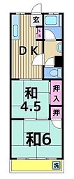 間取図画像 2DK