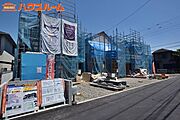 東武東上線「坂戸」駅徒歩11分♪全6区画の建物建築中分譲地全景画像です。
