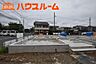 外観：9/10 撮影、1号棟角地、、土地43坪以上♪カースペース3台♪建築中現地画像です。同仕様建物のご案内致します♪