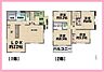 間取り：回遊動線×収納充実＝家事がスムーズな間取り！→収納付き、片付け上手な暮らしが実現。
