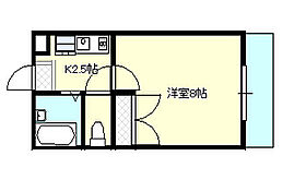 岡山県岡山市南区箕島（賃貸アパート1K・2階・23.18㎡） その2