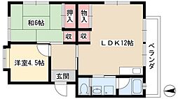 ドールナカムラ 2階/-