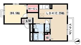 カーサ　フェリーチェII  ｜ 愛知県名古屋市中川区荒子5丁目124（賃貸アパート1LDK・2階・47.59㎡） その2