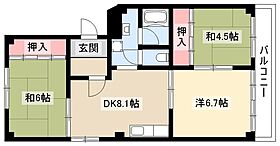 アネックス二瀬  ｜ 愛知県名古屋市中村区二瀬町103（賃貸マンション3DK・3階・57.11㎡） その2