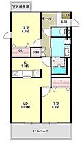 仮称)港区善北町共同住宅  ｜ 愛知県名古屋市港区善北町75（賃貸アパート2LDK・2階・66.00㎡） その2