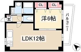 山伝マンション  ｜ 愛知県名古屋市熱田区旗屋1丁目6-12（賃貸マンション1LDK・6階・41.85㎡） その2