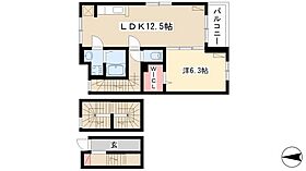 グラン　ソレイユ　II  ｜ 愛知県名古屋市港区神宮寺2丁目101-4（賃貸アパート1LDK・3階・54.19㎡） その2