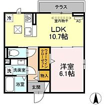 セレスティア助光　D棟  ｜ 愛知県名古屋市中川区助光1丁目111番-5（賃貸アパート1LDK・1階・41.29㎡） その2