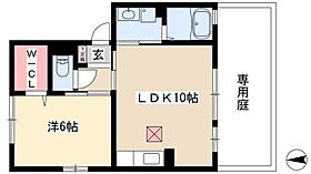 ホープM　I  ｜ 愛知県名古屋市中川区万場4丁目212（賃貸アパート1LDK・1階・38.78㎡） その2