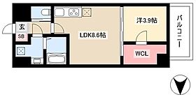 BMG RESIDENCE  ｜ 愛知県名古屋市中川区高畑4丁目21-1（賃貸マンション1LDK・8階・35.04㎡） その2