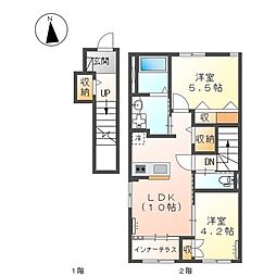 ディアバルド 2階/-