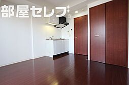 ベレーサ築地口ステーションタワー 5階ワンルームのリビング/ダイニング