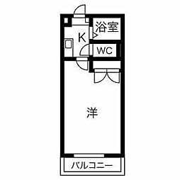 パレス名四十一屋II 2階