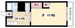 美津乃マンション 4階/-