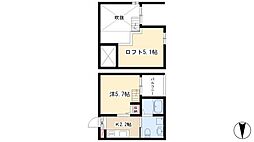 ローズピーク 2階/-