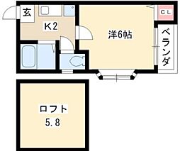 スリーピース大須 2階